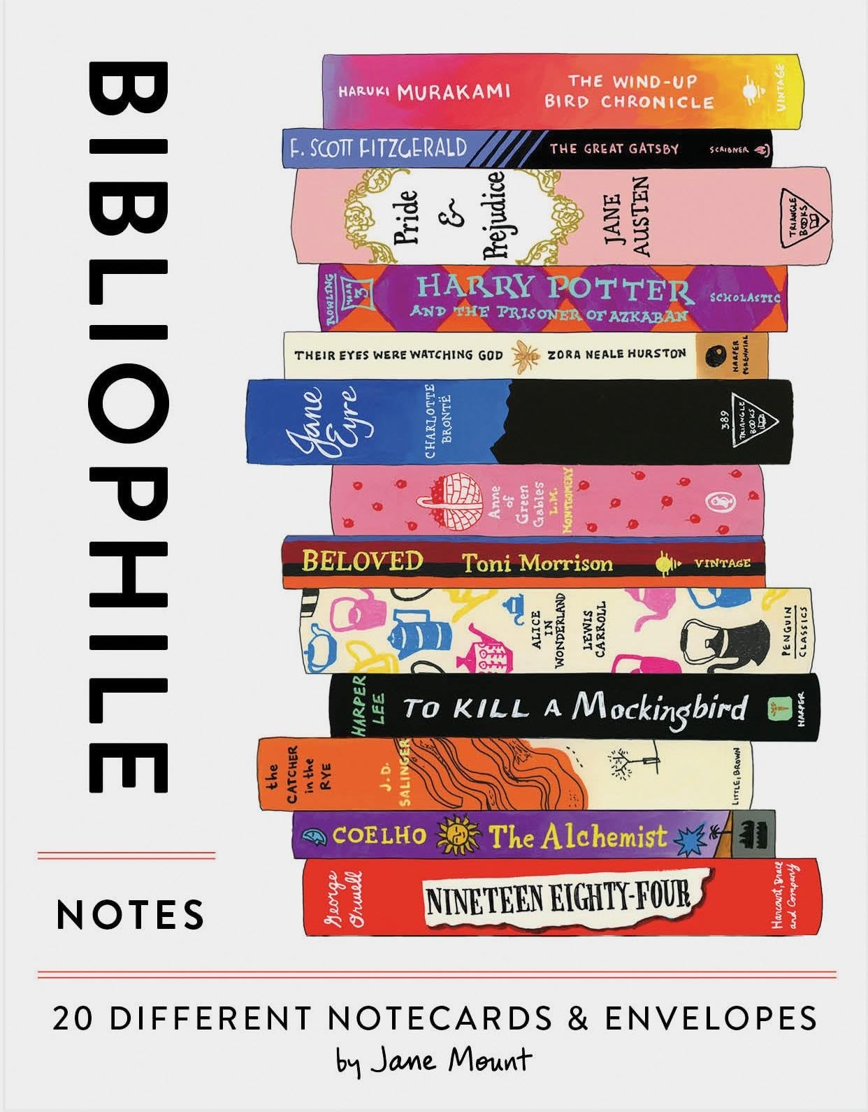 Bibliophile Notes : 20 Different Notecards & Envelopes Chronicle Books - Image 4