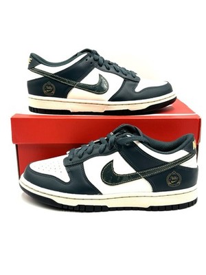 Nike Air Dunk Low GS Deep Jungle Youth Size 6Y Sneakers Shoes New FB9109-301