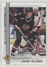 2000-01 ITG Be A Player Memorabilia Jamie Allison #10 0a4