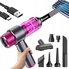 AKKU Handstaubsauger,Staubgebl&auml;se Druckluft,4000mAh Kabellose Staubsauger Auto