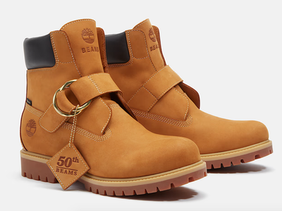 NIB Men's Timberland x BEAMS Buckle Boot with GORE-TEX Wheat WP