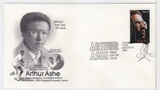 TurtlesTradingPost- Arthur Ashe, Tennis 2005  #3936 FDC Artcraft Cachet