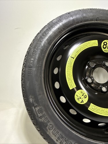 2010-2016 MERCEDES E350 W212 SPARE WHEEL TIRE CONTINENTAL T155/70 R17 USED OEM - Picture 3 of 12