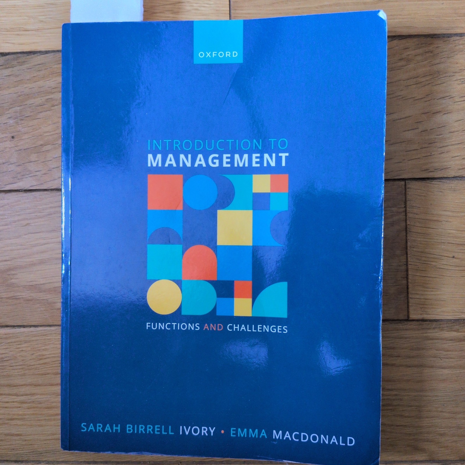 Introduction to Management : Functions and Challenges by Sarah Birrell Ivory and