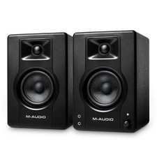 M AUDIO BX3 Pair 3.5 Studio Monitors HD PC Speakers for Recording and Multimedia