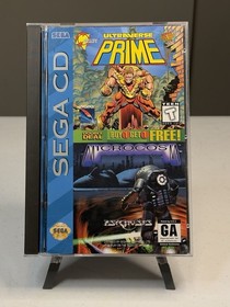Ultraverse Prime & Microcosm (Sega CD, 1994)  CIB, Reg. Cards, Tested