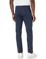 Chinohose Herren 5-Pocket, Stretch, Skinny, Marineblau, Amazon Essentials,