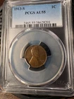 1913-S PCGS AU55 -   Sharp Strike REV has a Luster Streak, Nice Brown Color