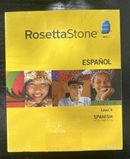 ROSETTA STONE ESPANOL SPANISH LEVEL 4 LATIN AMERICA VERSION 3 LANGUAGE Learning