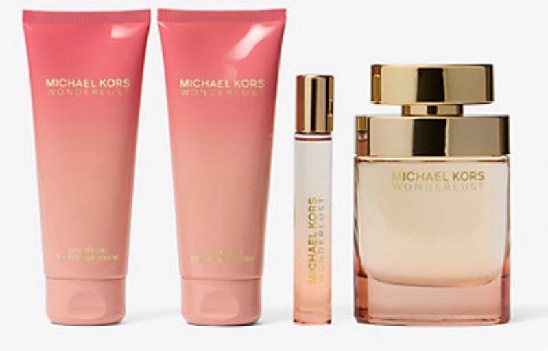 Michael Kors Wanderlust Eau De Parfum, Shower Gel & Body Lotion Gift Set 300 ML