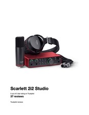 Focusrite Scarlett 2i2 4th Gen USB Audio Interface
