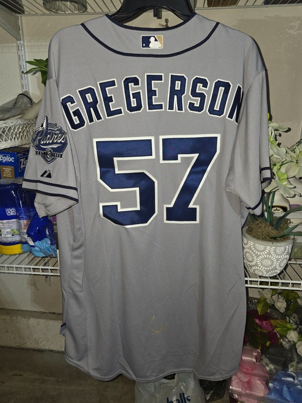San Diego Padres Game Used Road Fathers Day Jersey