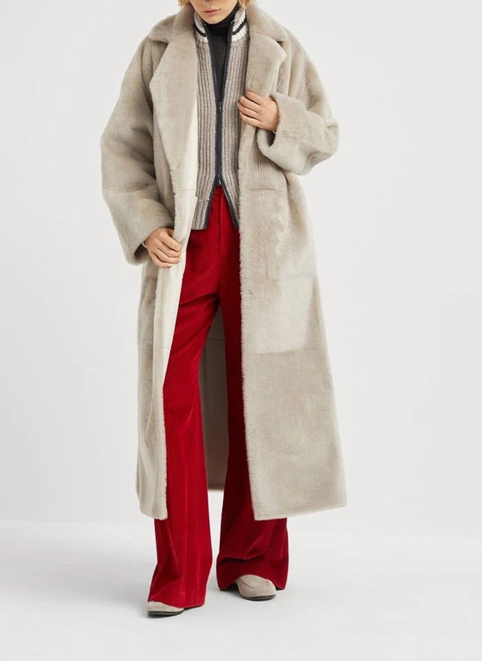 PANTALÓN MUJER BRUNELLO CUCINELLI MA180P8724_C637 NUEVO CON ETIQUETAS Foto 2 de 4