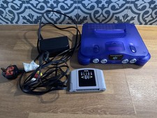 Nintendo 64 N64 Console - PAL - Funtastic Purple Grape 64 with Everdrive 64 cart