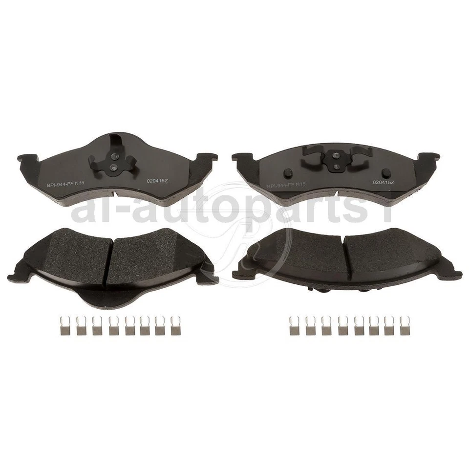 Kit de rotores e pastilhas de freio dianteiro Dodge Dakota 2000 2001 2002 - Imagem 2 de 4