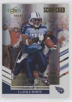 2007 Score Select Scorecard /100 LenDale White #241 0q3
