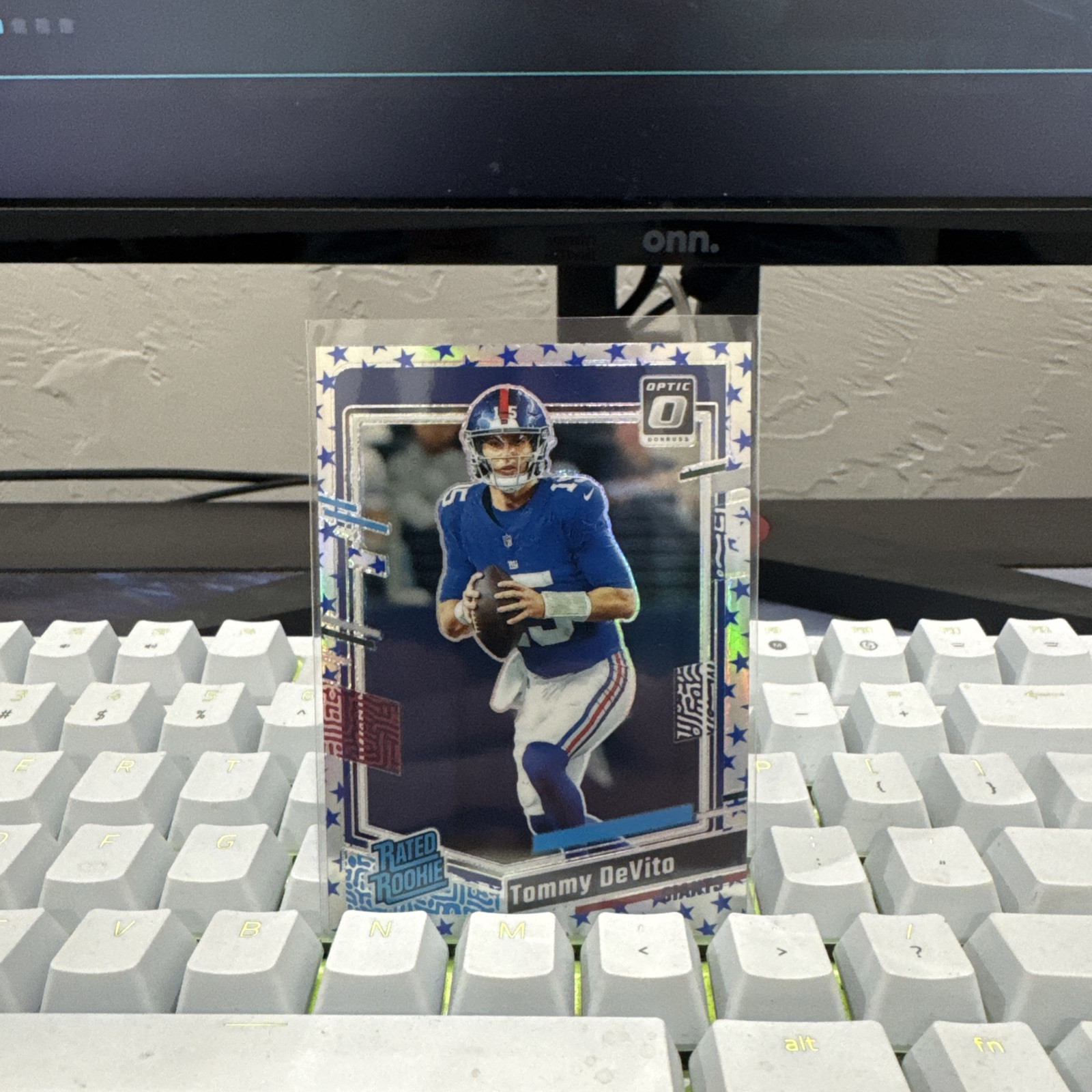 2023 Panini Donruss Optic - Rated Rookie Stars Prizm #280 Tommy DeVito (RC)