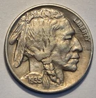 Nicer low mintage "VF++/EX-Fine" 1935 D Buffalo Head Nickel