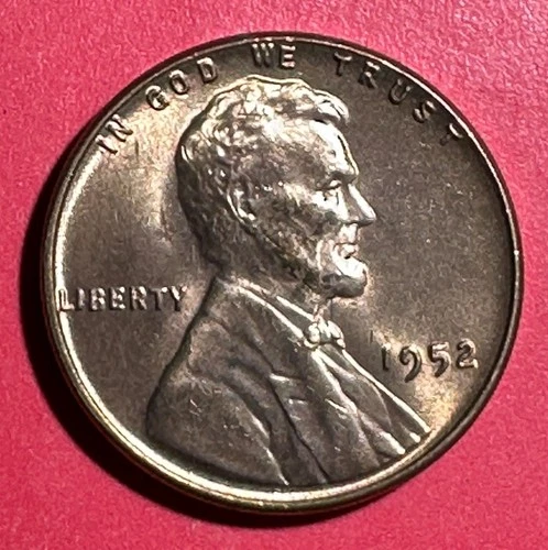 1952 US Choice to GEM Uncirculated LINCOLN Cent! "FULL RED" "Philadelphia" Mint!