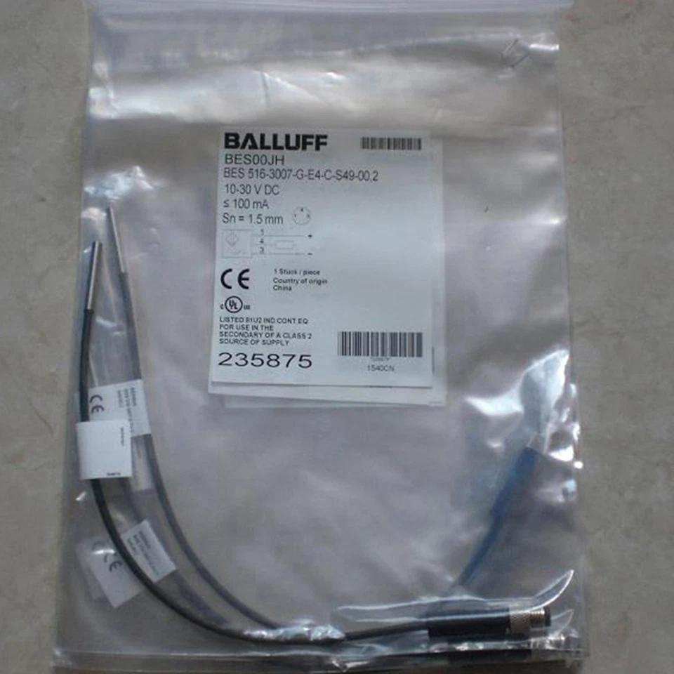 ONE New BALLUFF BES 516-3007-G-E4-C-S49-00,2 Proximity switch Fast Shipping - Image 4 of 4