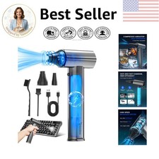 Turbo Electric Air Duster - Compact, Powerful  Ideal for Touching Electronics