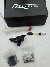 Hope RX4+ Disc Brake Caliper Black, Flat Mount Mineral Oil