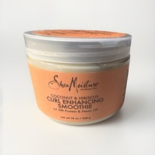 Shea Moisture Coconut Hibiscus Curl Smoothie Silk Protein Neem Oil 12oz