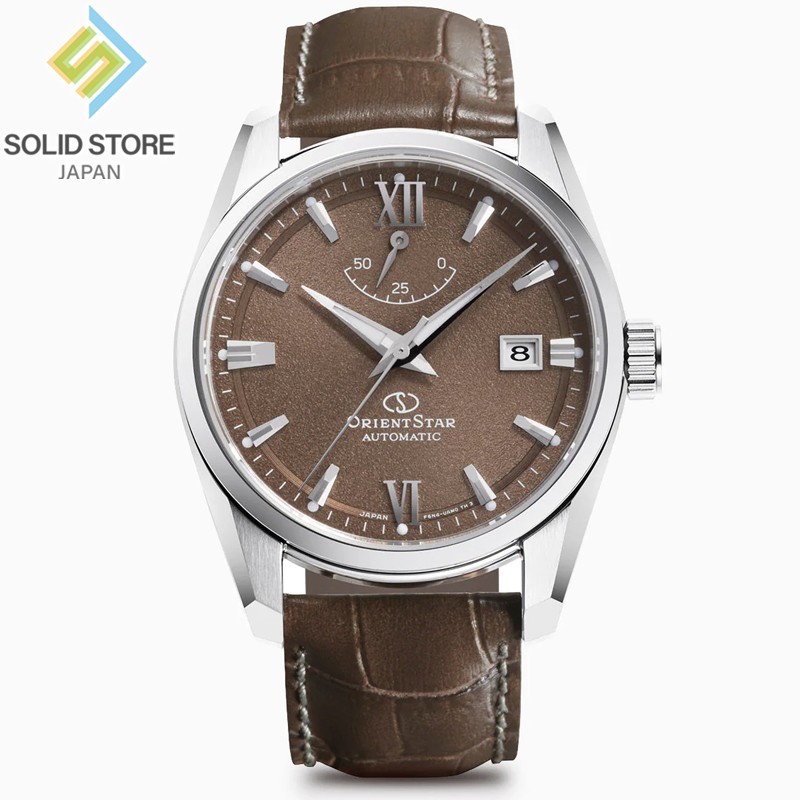 ORIENT STAR RK-AU0113Y Contemporary Date Automatic Watch Leather