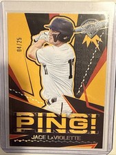 Panini 2025 Prospect PING! Jace LaViolette #6 Cleveland Serial Numbered 04/25