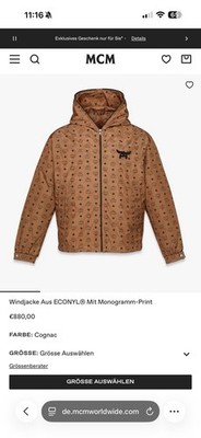 MCM Jacke Größe M