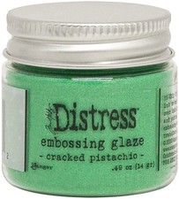 Ranger Tim Holtz - EMBOSSING GLAZE CRKD PISTA, Cracked Pistachio