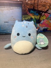 Squishmallows Lune Blue Loch Ness Monster 7.5" NWT