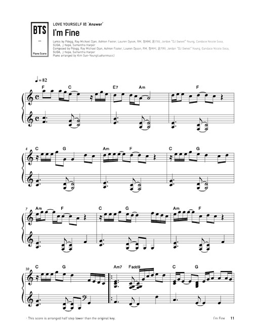 BTS Best Piano Book 未開封 楽譜】BTS' BestPianoBook by Doopiano（Spring）｜島村楽器
