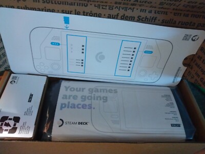 Valve Steam Deck 64GB Handheld Console Game - Black (V00428100