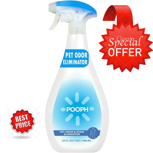 Pooph Pet Odor Eliminator, Dismantles Odors on a Molecular Basis, 32 FL Oz eBay