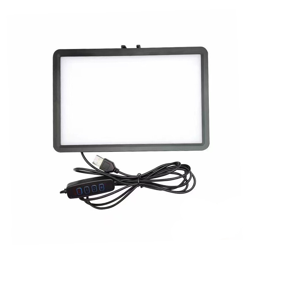 2PCS 8" LED Portable Photography Lighting Kit Studio Light Lamp Photo