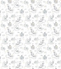 Winnie The Pooh Baby Friends Cotton Fabric