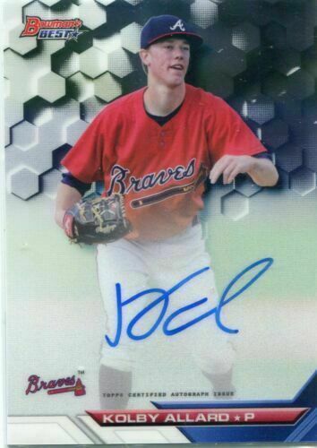 2023 Bowman Chrome #CPA-AT Ambioris Tavarez Auto /499 Atlanta