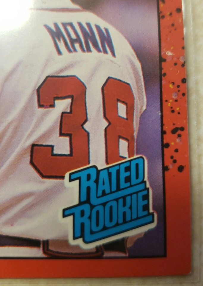 Donruss 90 Kelly Mann Error Card - Image 3 of 4