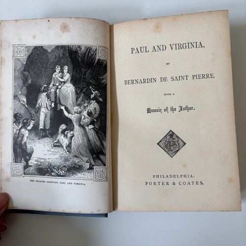 *RARE* Paul and Virgina Bernardin de Saint Pierre Antique HC Alta Edition 1800s - Picture 8 of 12