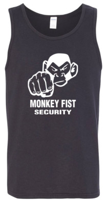 Monkey Fist Security  TANK TOP - Kevin can Wait