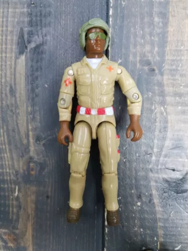 1983 VINTAGE GI JOE ARAH Doc Medic with Helmet Figure HONG KONG