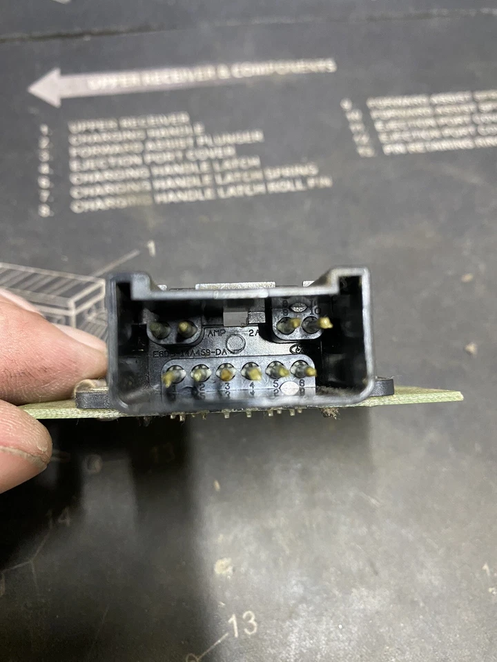 00-05 Ford Excursion Rear Climate Control E6DB 14A624 EA Module Board Oem Used - Image 4 of 4