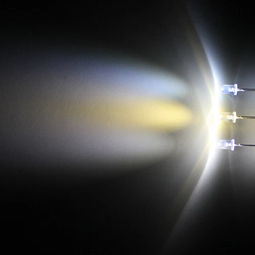 10 / 20 / 50 / 100 LEDs 5mm Weiße LED Warm Weiß / Neutral Weiß / Xenon kalt Weiß