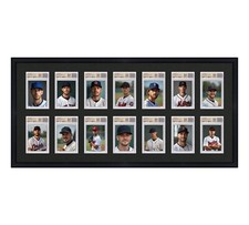 BGS BVG Graded Card Frame Display Holds (14) Slabs Baseball UV Protection-option
