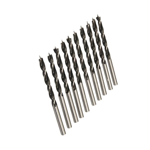 5mm Drill Bits For Wood Lip & Spur Precision ground 10pk - Picture 2 of 8