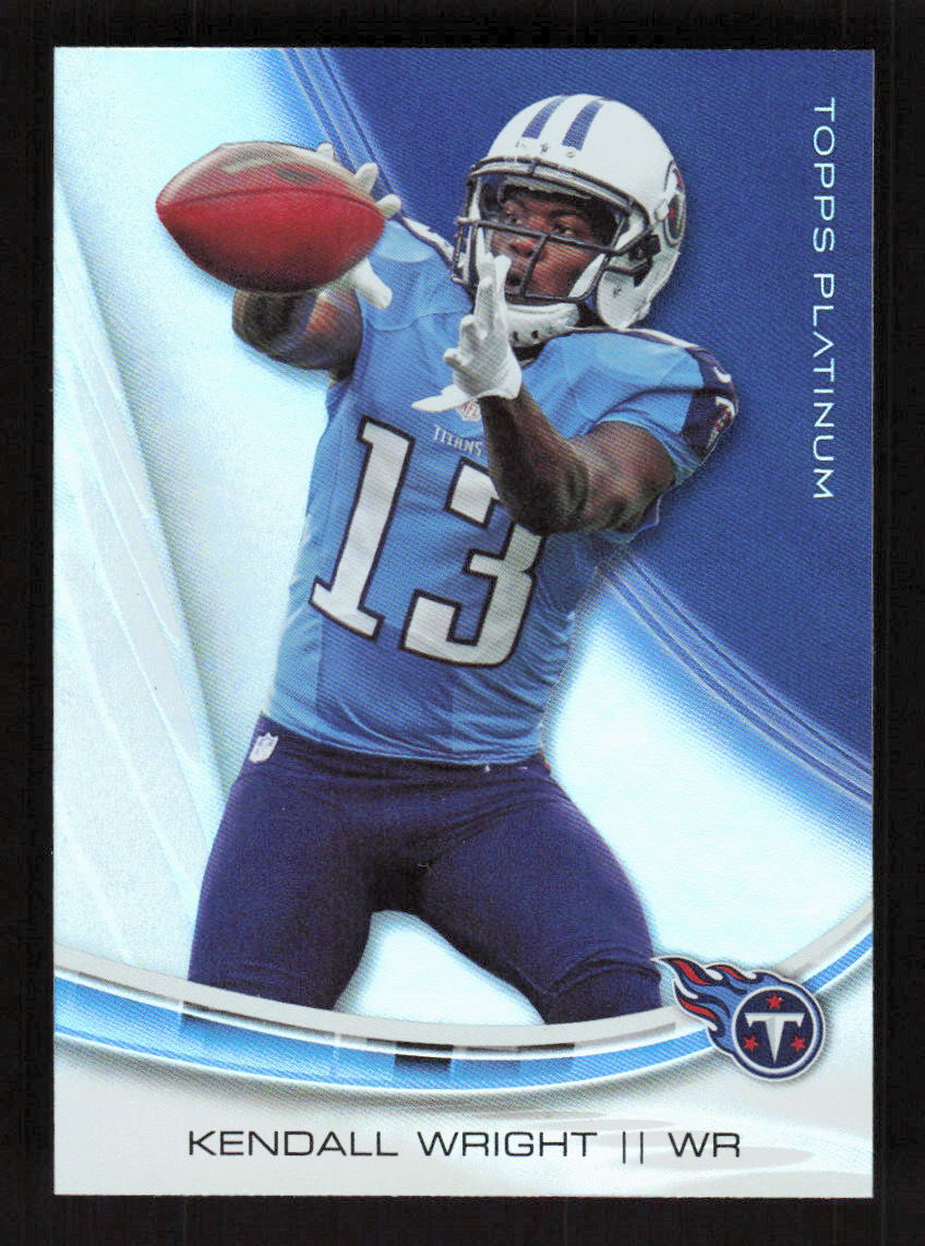 2013 Topps Platinum #36 Kendall Wright Tennessee Titans