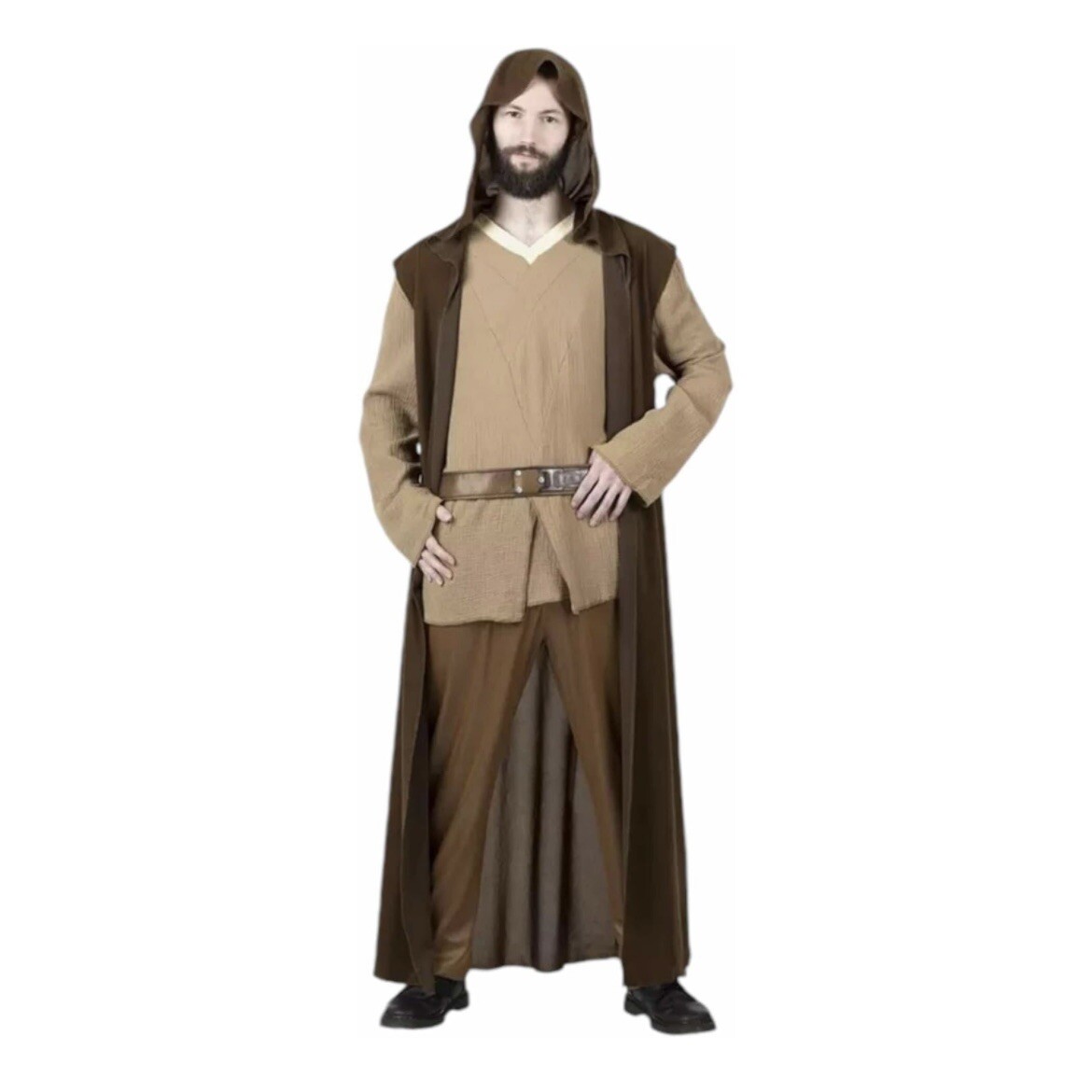 Star Wars Adult Obi-Wan Halloween Costume Cosplay Mens Size Large L 32-34 NEW