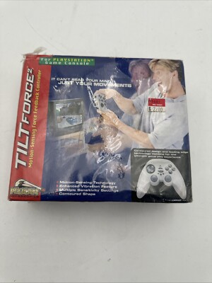 Tilt Force 2 Controller for PlayStation 1 PS1  Motion Sensing HARD TO FIND (Y3)