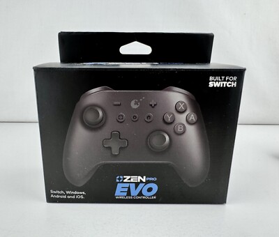 Zen Pro Evo Wireless Gaming Controller for Windows Switch Android iOS Black